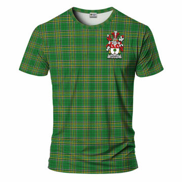 Hegarty Irish Clan Tartan T-Shirt with Family Seal Kid's Shirt - Tartan Vibes Clothing