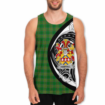 Hemphill Irish Clan Men's Tank Top Celtic Circle Style Men - Tartan Vibes Clothing