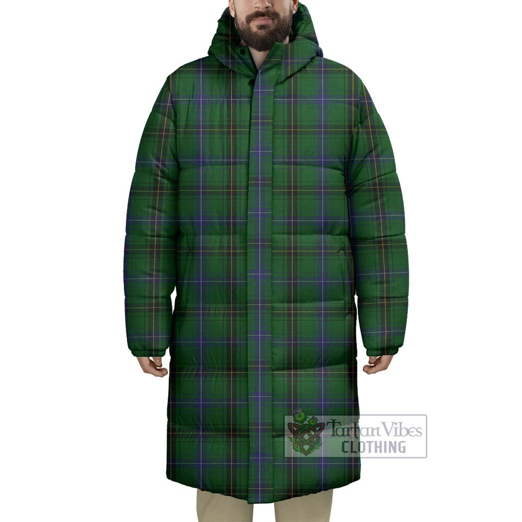 Tartan Vibes Clothing Henderson Tartan Long Down Jacket