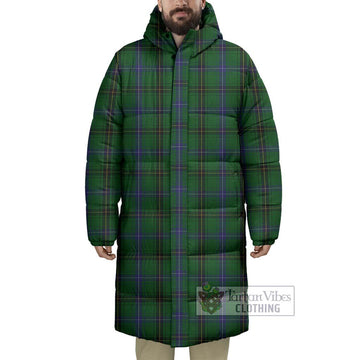 Henderson Tartan Long Down Jacket