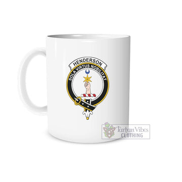 Henderson Family Crest Ceramic Mug