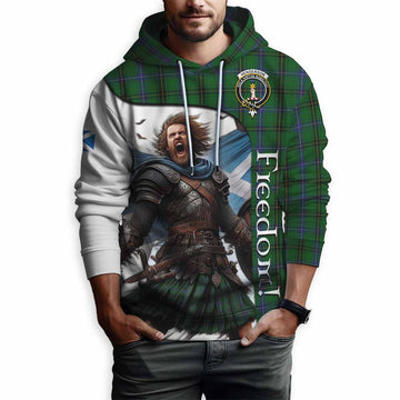 Henderson Crest Tartan Hoodie Inspired by the Freedom of Scottish Warrior