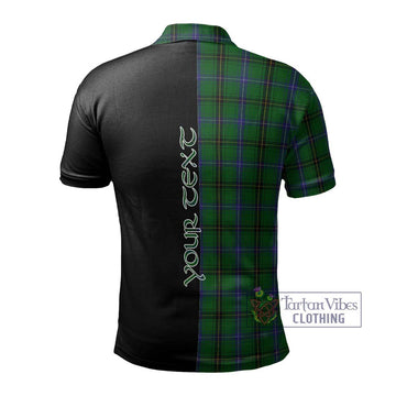 Henderson Tartan Polo Shirt with Family Crest and Half Of Me Style