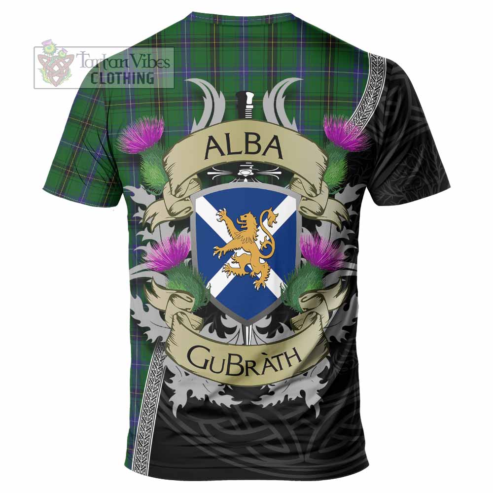 Henderson Tartan Family Crest T-Shirt Lion Rampant Royal Thistle Shield Celtic Inspired - Tartan Vibes Clothing