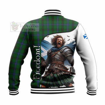 Henderson Crest Tartan Baseball Jacket Inspired by the Freedom of Scottish Warrior