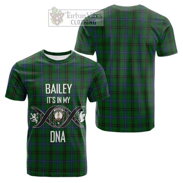 Henderson Tartan Cotton T-shirt with Family Crest DNA In Me Style