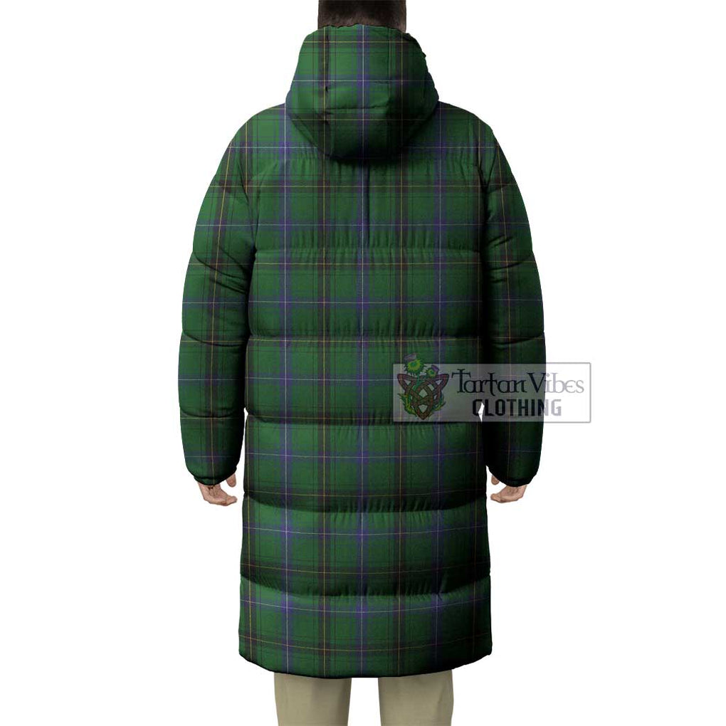 Tartan Vibes Clothing Henderson Tartan Long Down Jacket