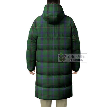 Henderson Tartan Long Down Jacket