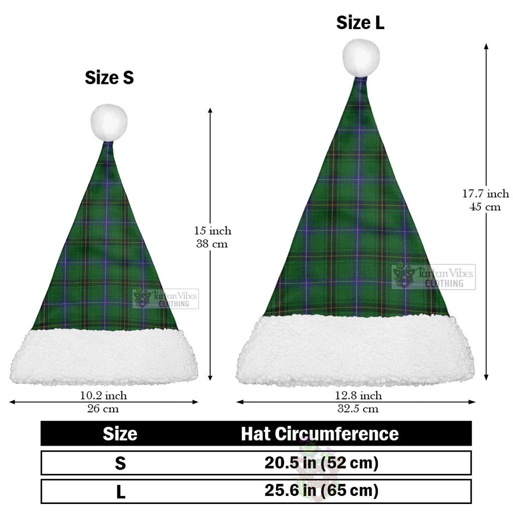 Tartan Vibes Clothing Henderson Tartan Christmas Santa Hats