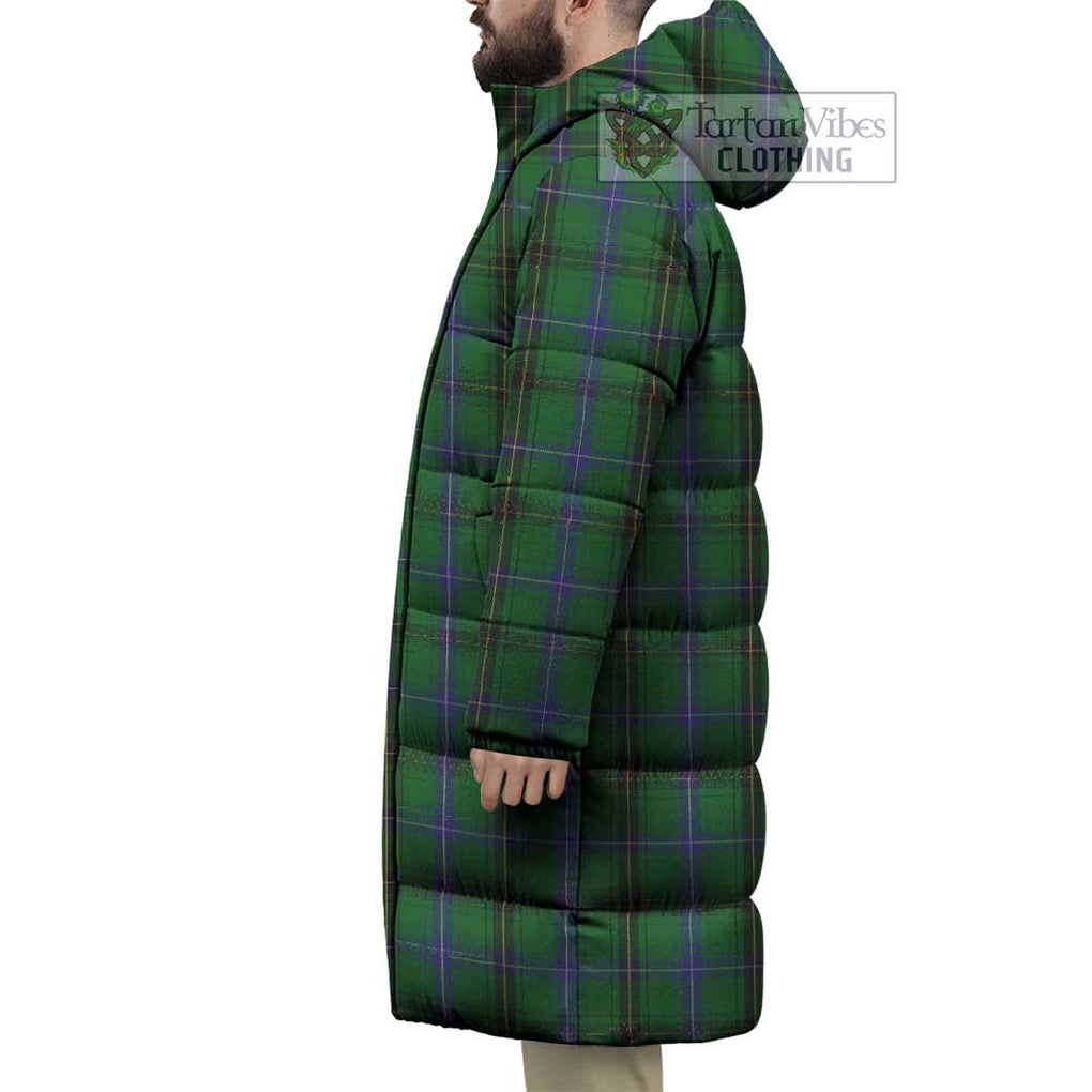 Tartan Vibes Clothing Henderson Tartan Long Down Jacket