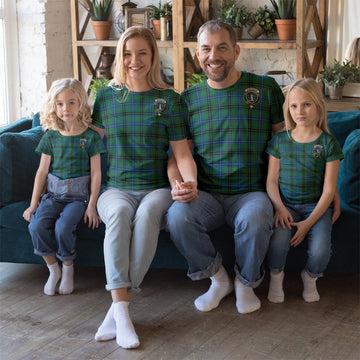 Henderson Ancient Tartan T-Shirt with Family Crest