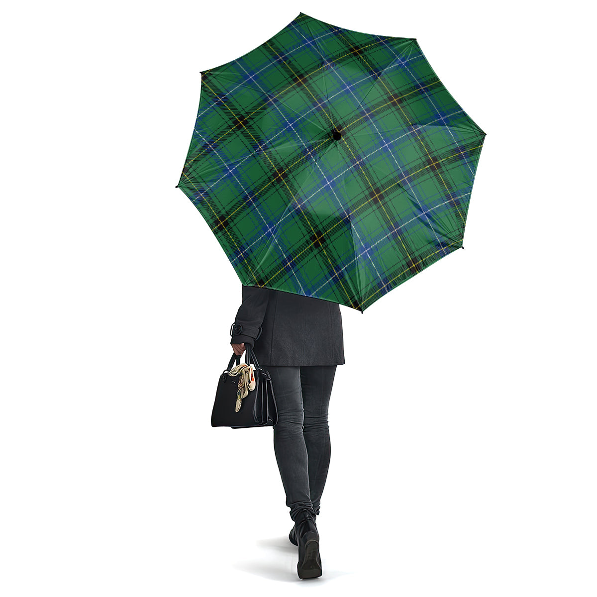 Henderson Ancient Tartan Umbrella One Size - Tartanvibesclothing