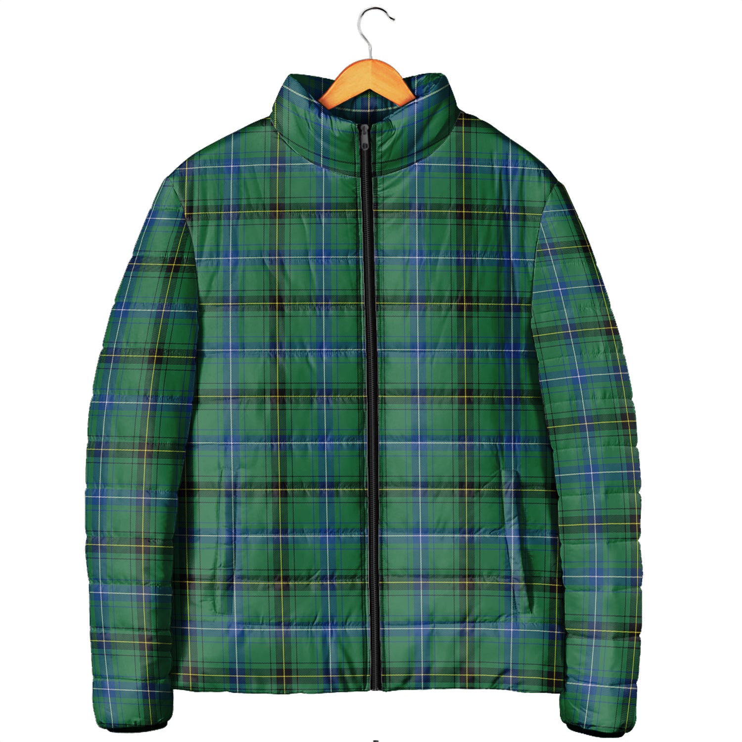 Henderson Ancient Tartan Padded Jacket Men's Padded Jacket - Tartan Vibes Clothing