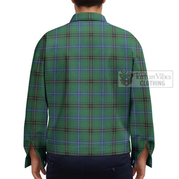 Henderson Ancient Tartan Unisex Lapel Cotton Jacket