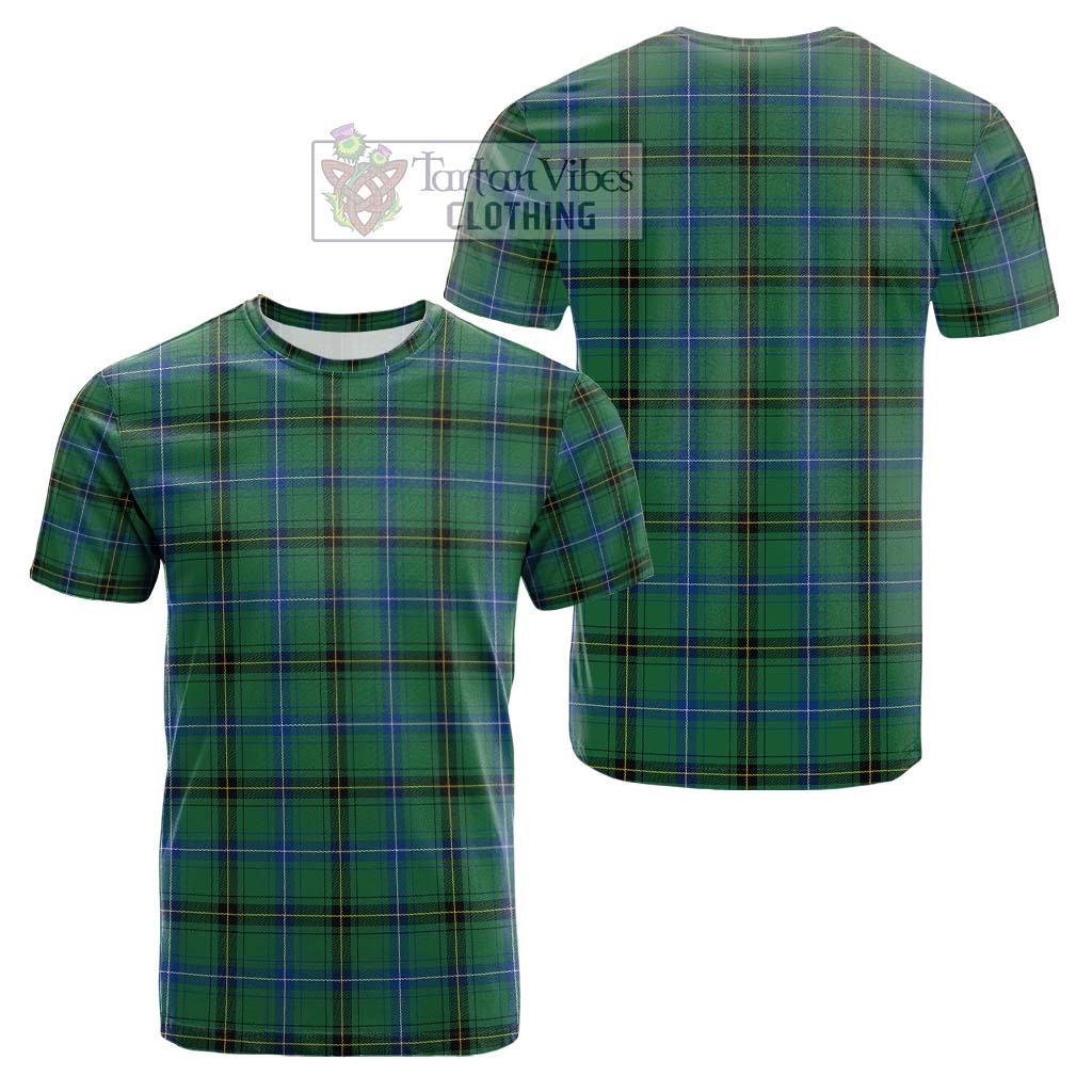 Henderson Ancient Tartan Cotton T-Shirt Kid's Shirt - Tartanvibesclothing Shop