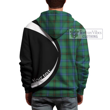 Henderson Ancient Tartan Hoodie with Family Crest Circle Style