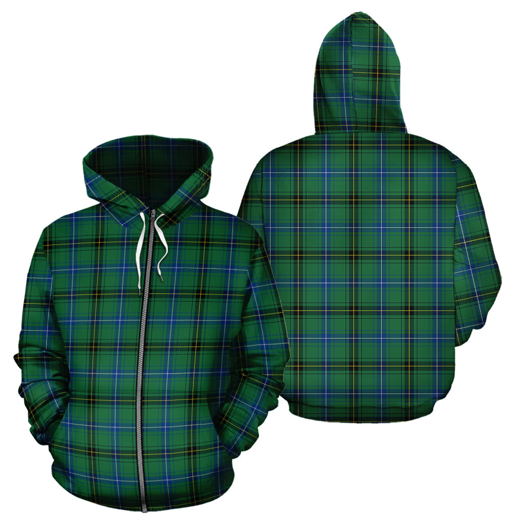 Henderson Ancient Tartan Hoodie - Tartan Vibes Clothing