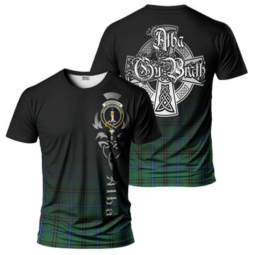 Henderson Ancient Tartan T-Shirt Featuring Alba Gu Brath Family Crest Celtic Inspired