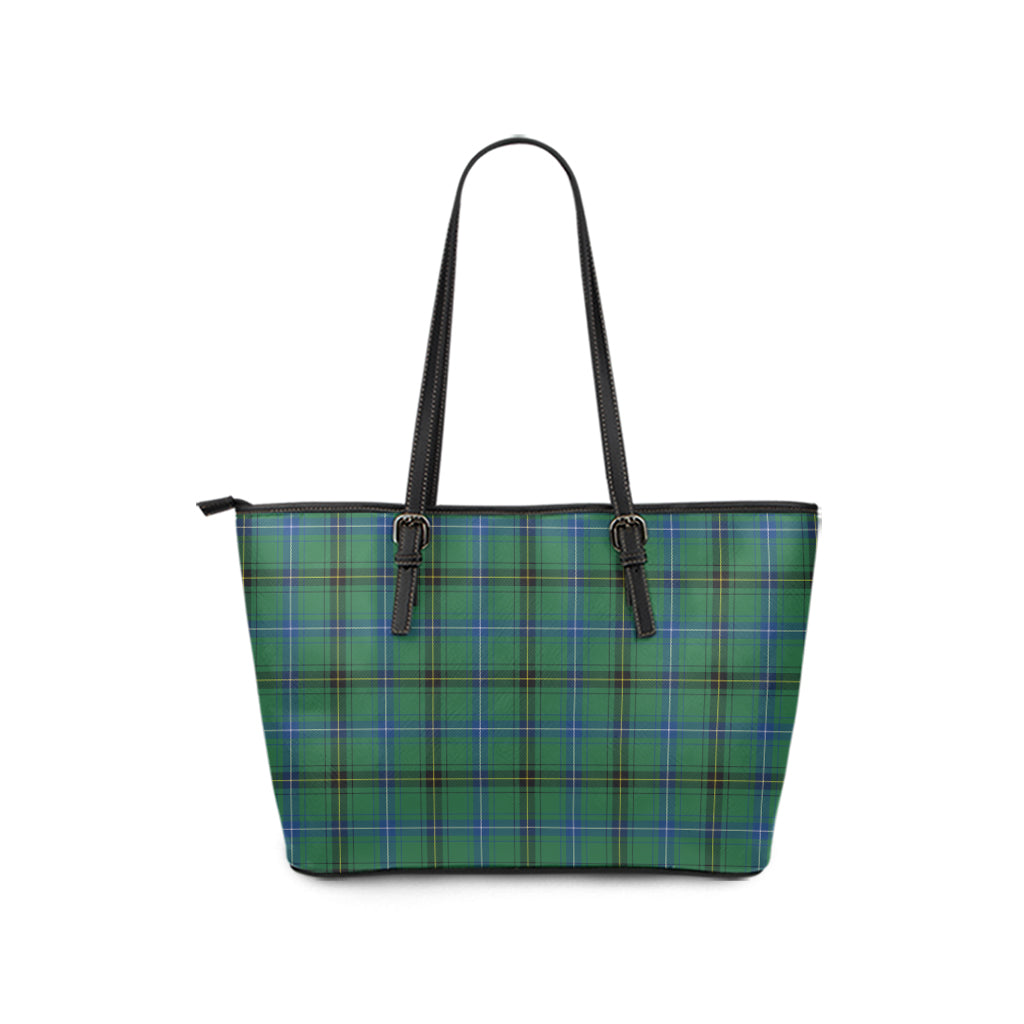 henderson-ancient-tartan-leather-tote-bag