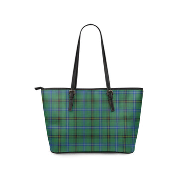 Henderson Ancient Tartan Leather Tote Bag