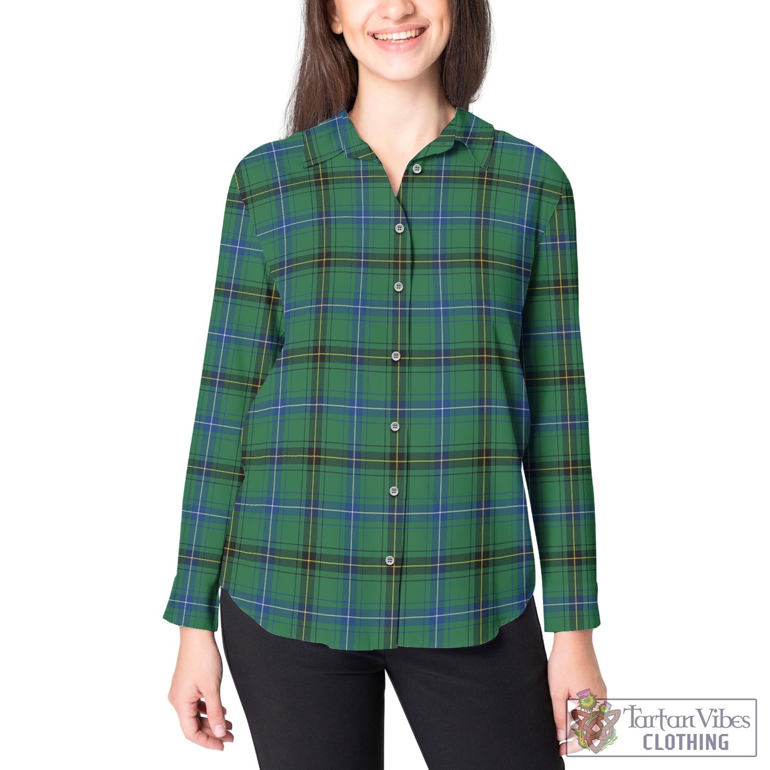 Henderson Ancient Tartan Womens Casual Shirt