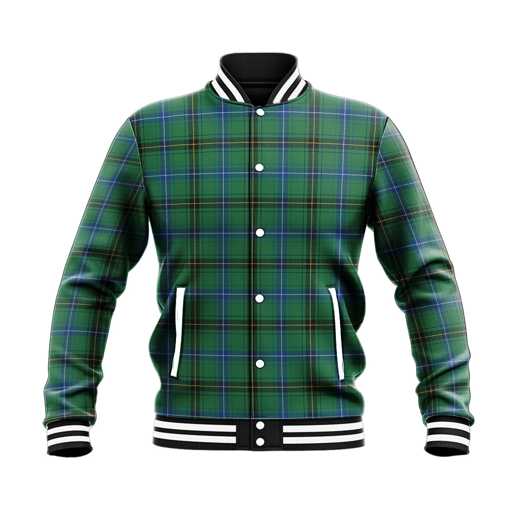 Henderson Ancient Tartan Baseball Jacket - Tartan Vibes Clothing