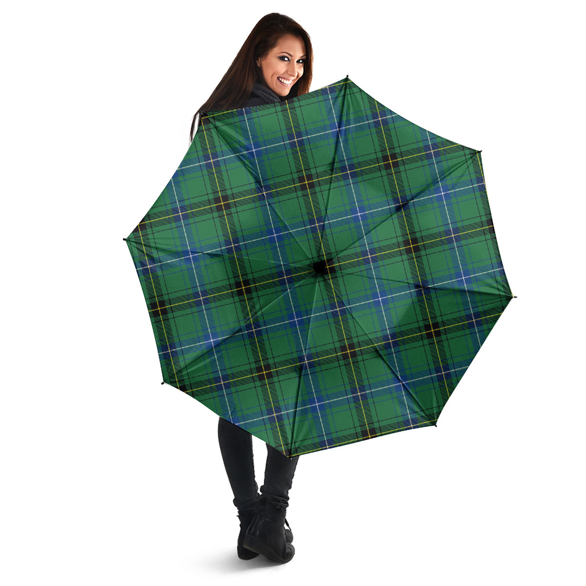 Henderson Ancient Tartan Umbrella - Tartanvibesclothing