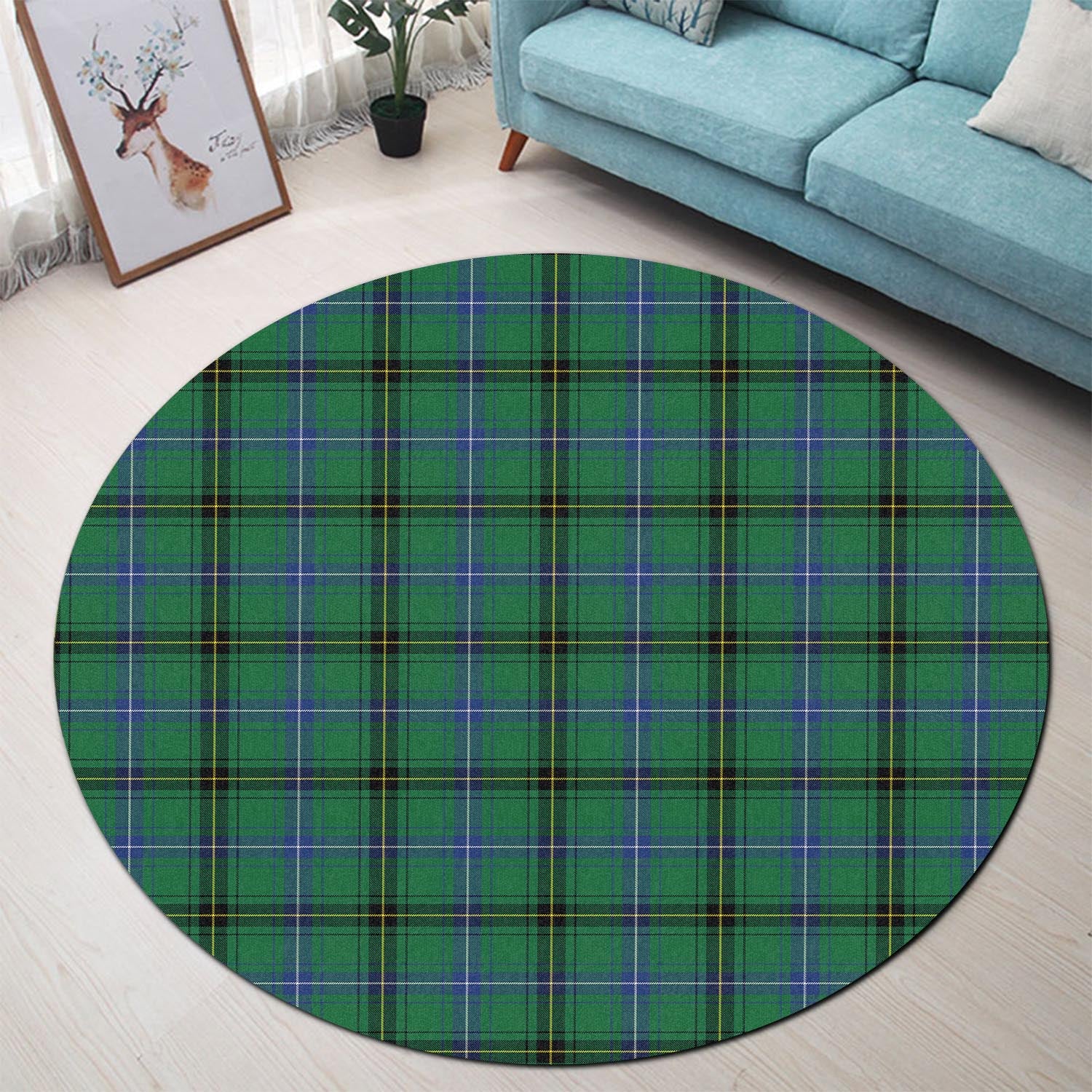 henderson-ancient-tartan-round-rug