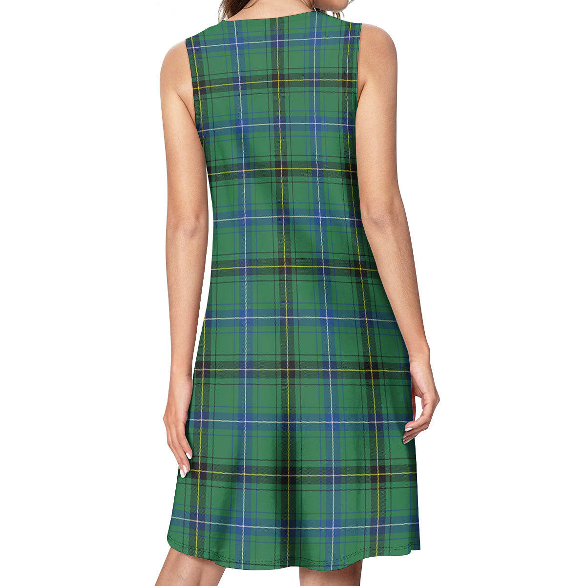 Henderson Ancient Tartan Womens Casual Dresses - Tartanvibesclothing