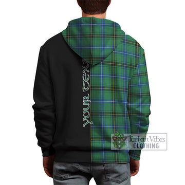 Henderson Ancient Tartan Hoodie with Family Crest and Half Of Me Style