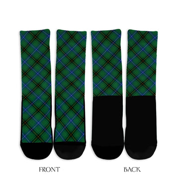 Henderson Ancient Tartan Crew Socks Cross Tartan Style