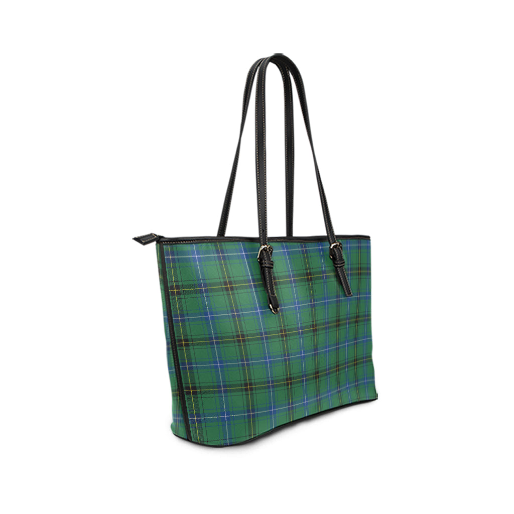 henderson-ancient-tartan-leather-tote-bag