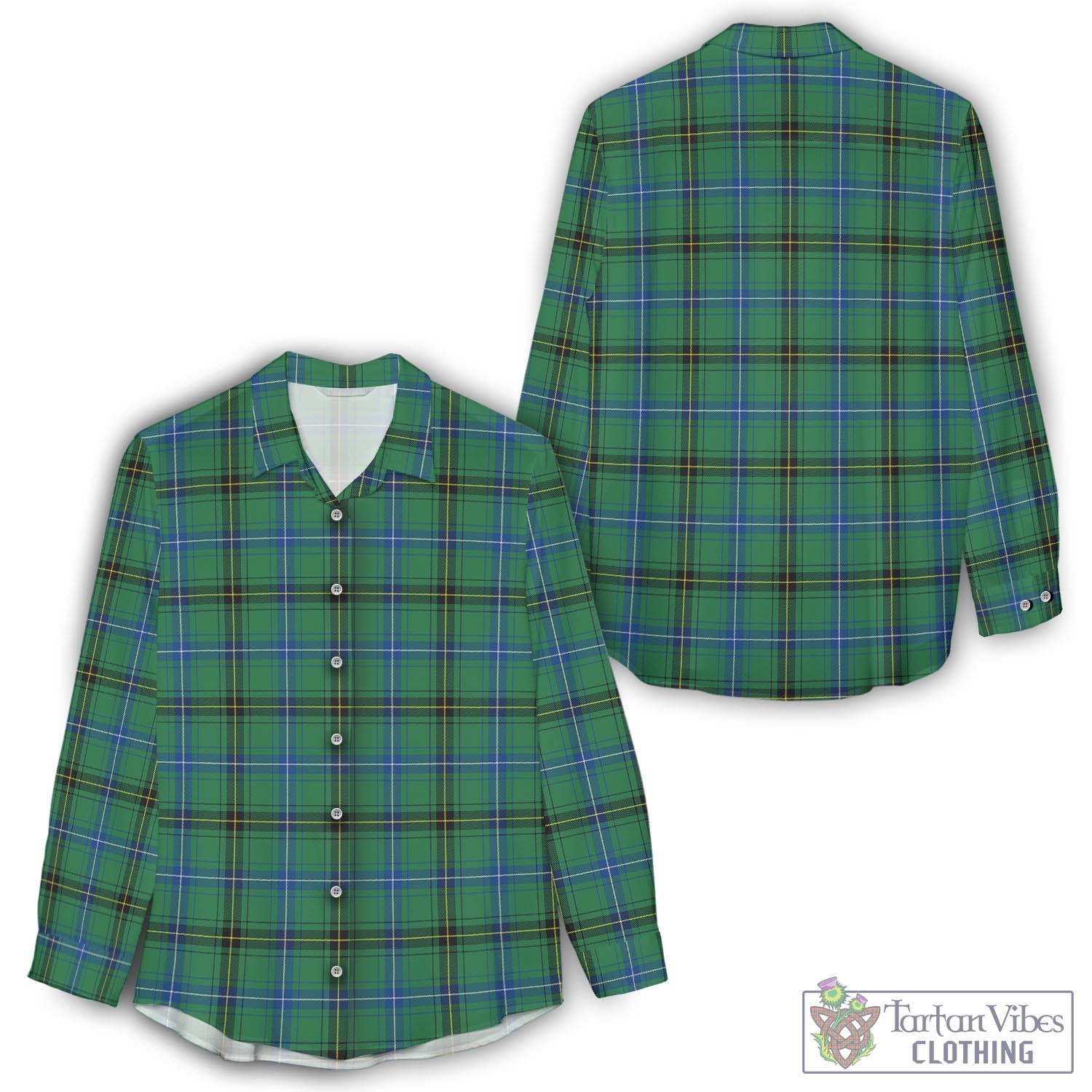 Henderson Ancient Tartan Womens Casual Shirt