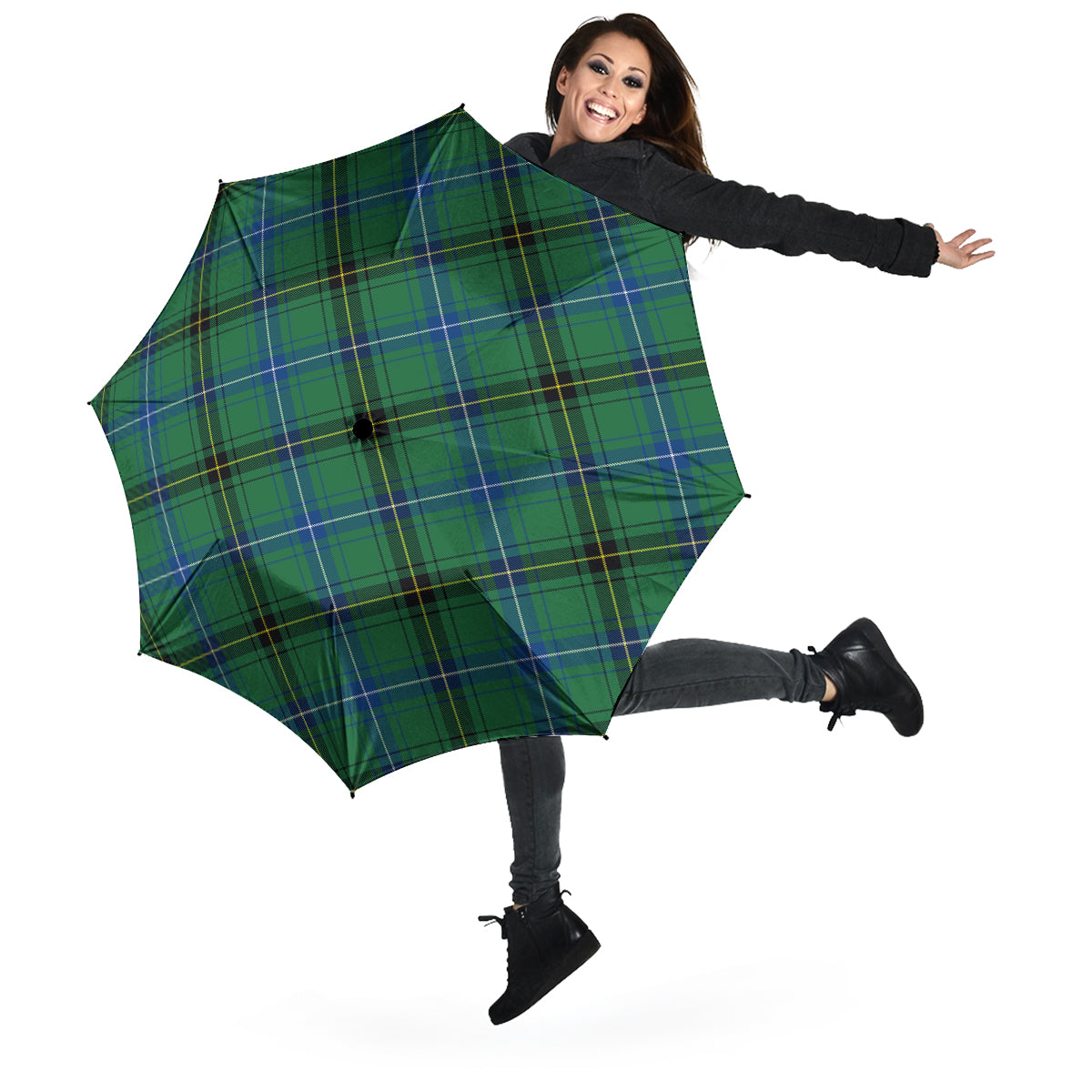 Henderson Ancient Tartan Umbrella - Tartanvibesclothing