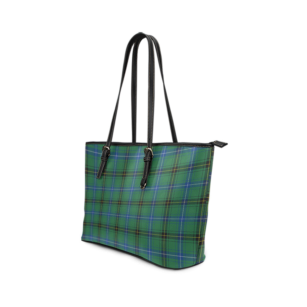 henderson-ancient-tartan-leather-tote-bag