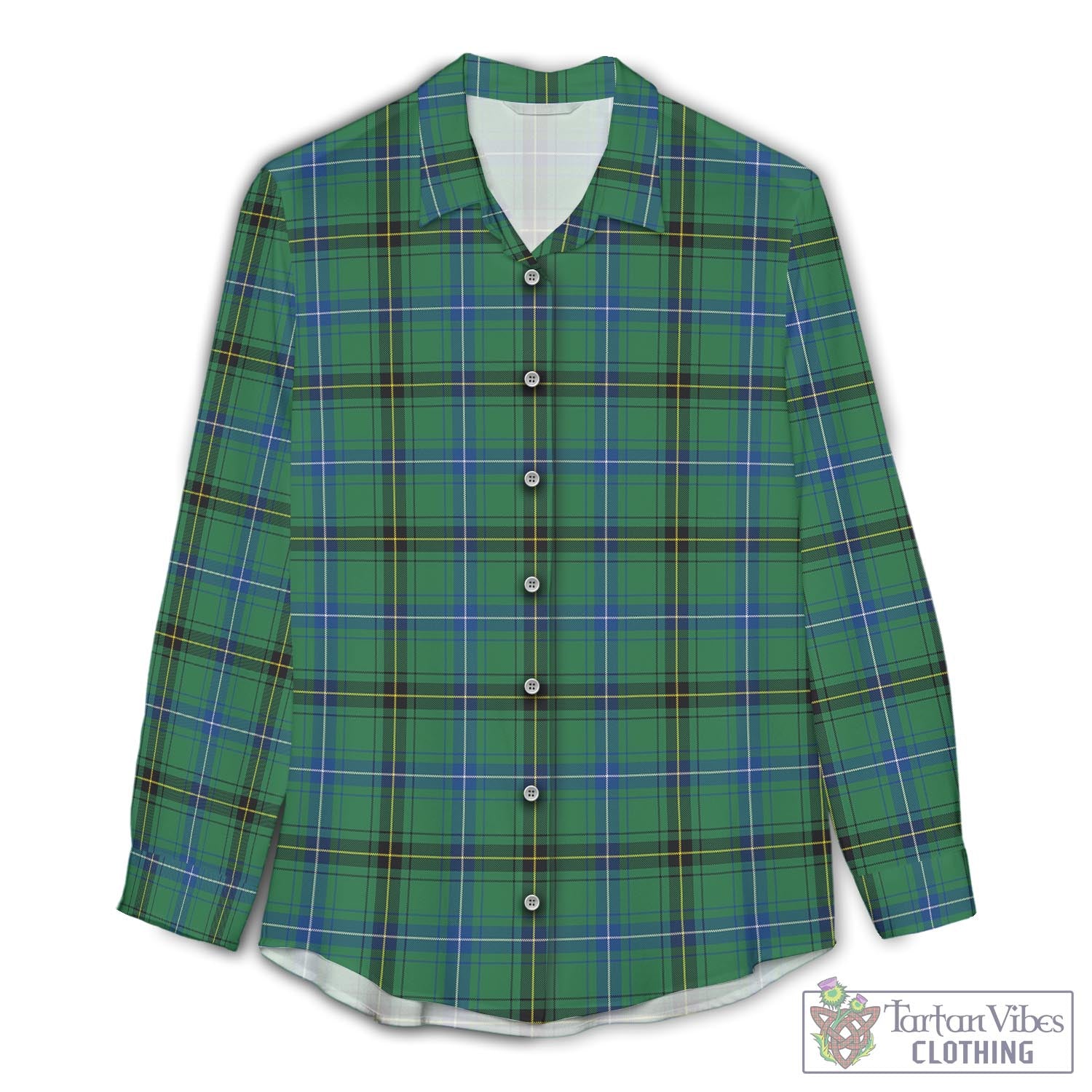 Henderson Ancient Tartan Womens Casual Shirt