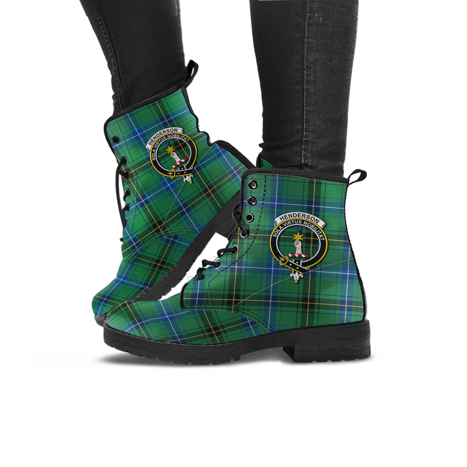 henderson-ancient-tartan-leather-boots-with-family-crest