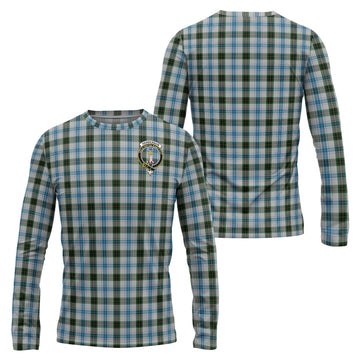 Henderson Dress Tartan Long Sleeve T-Shirt with Family Crest