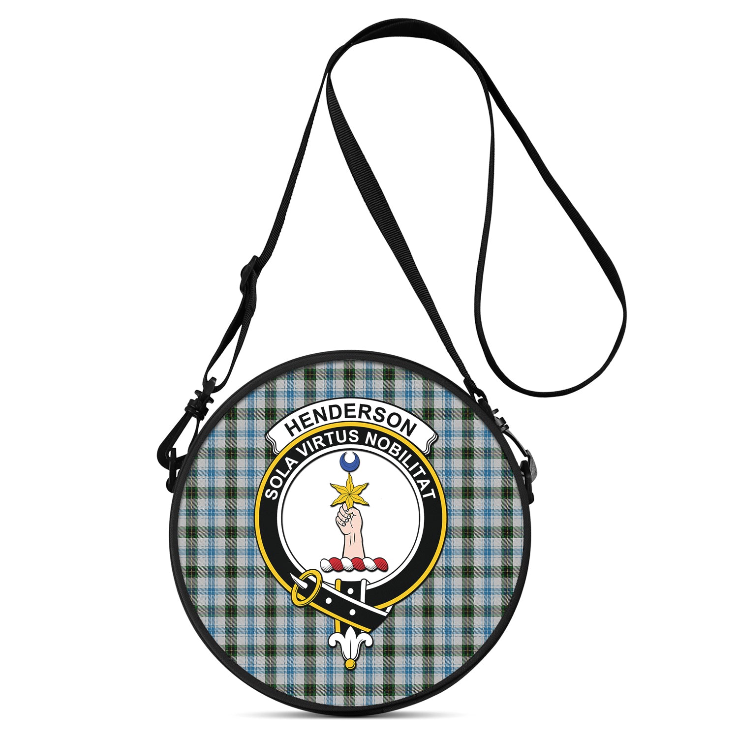 henderson-dress-tartan-round-satchel-bags-with-family-crest