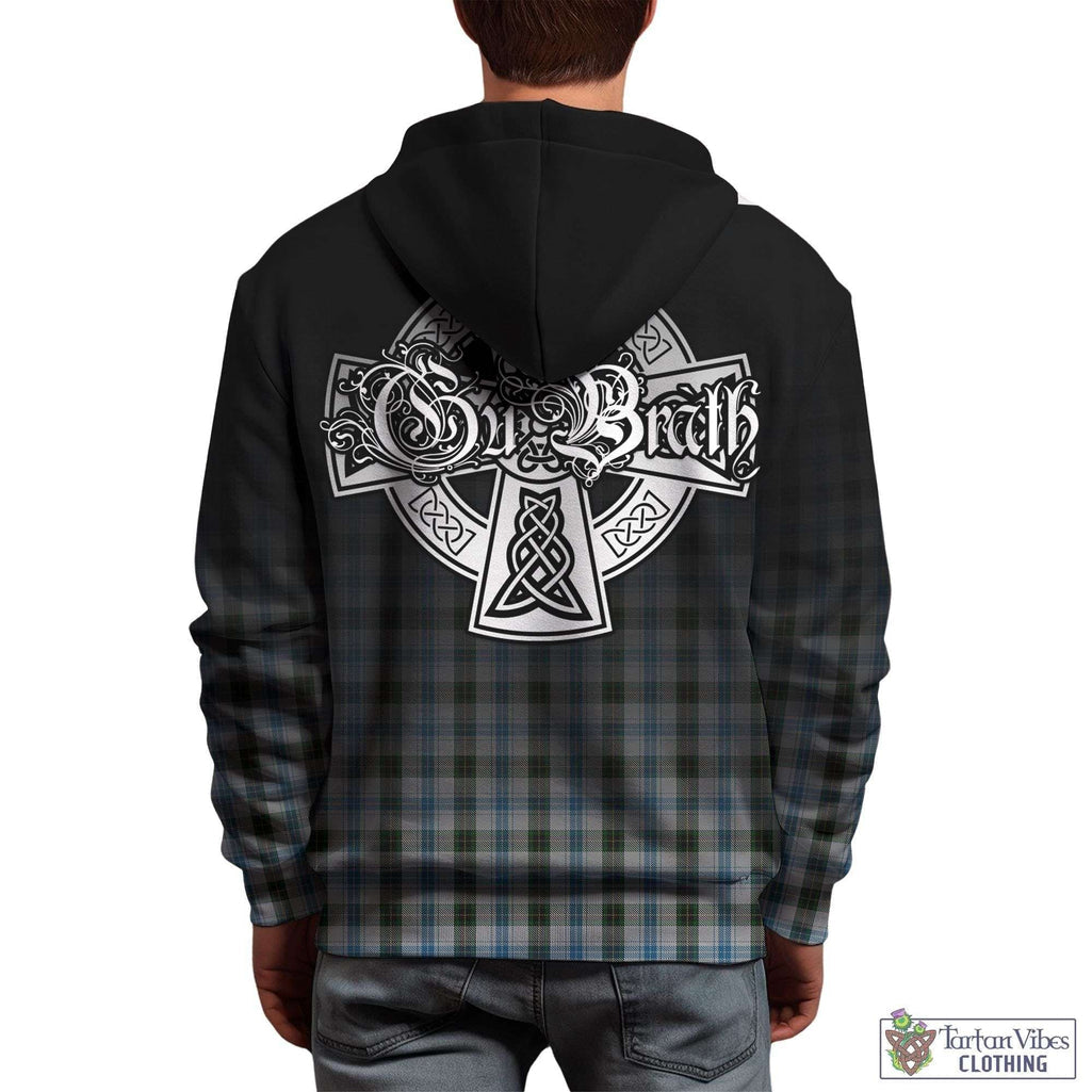 Tartan Vibes Clothing Henderson Dress Tartan Hoodie Featuring Alba Gu Brath Family Crest Celtic Inspired