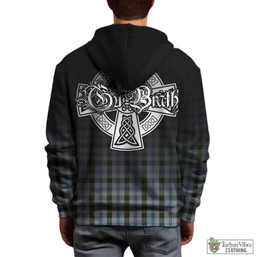 Henderson Dress Tartan Hoodie Featuring Alba Gu Brath Family Crest Celtic Inspired