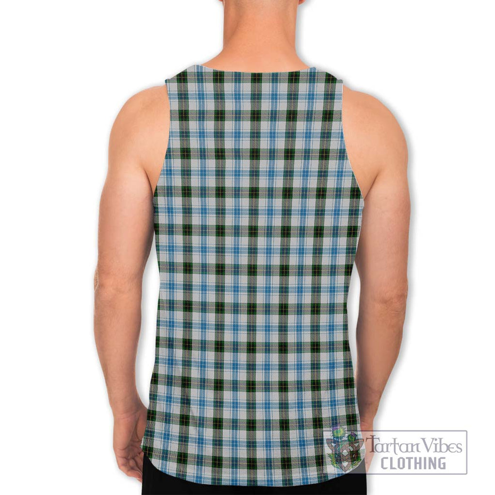 Henderson Dress Tartan Men's Tank Top with Family Crest DNA In Me Style - Tartanvibesclothing Shop