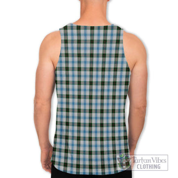 Henderson Dress Tartan Men's Tank Top with Family Crest DNA In Me Style