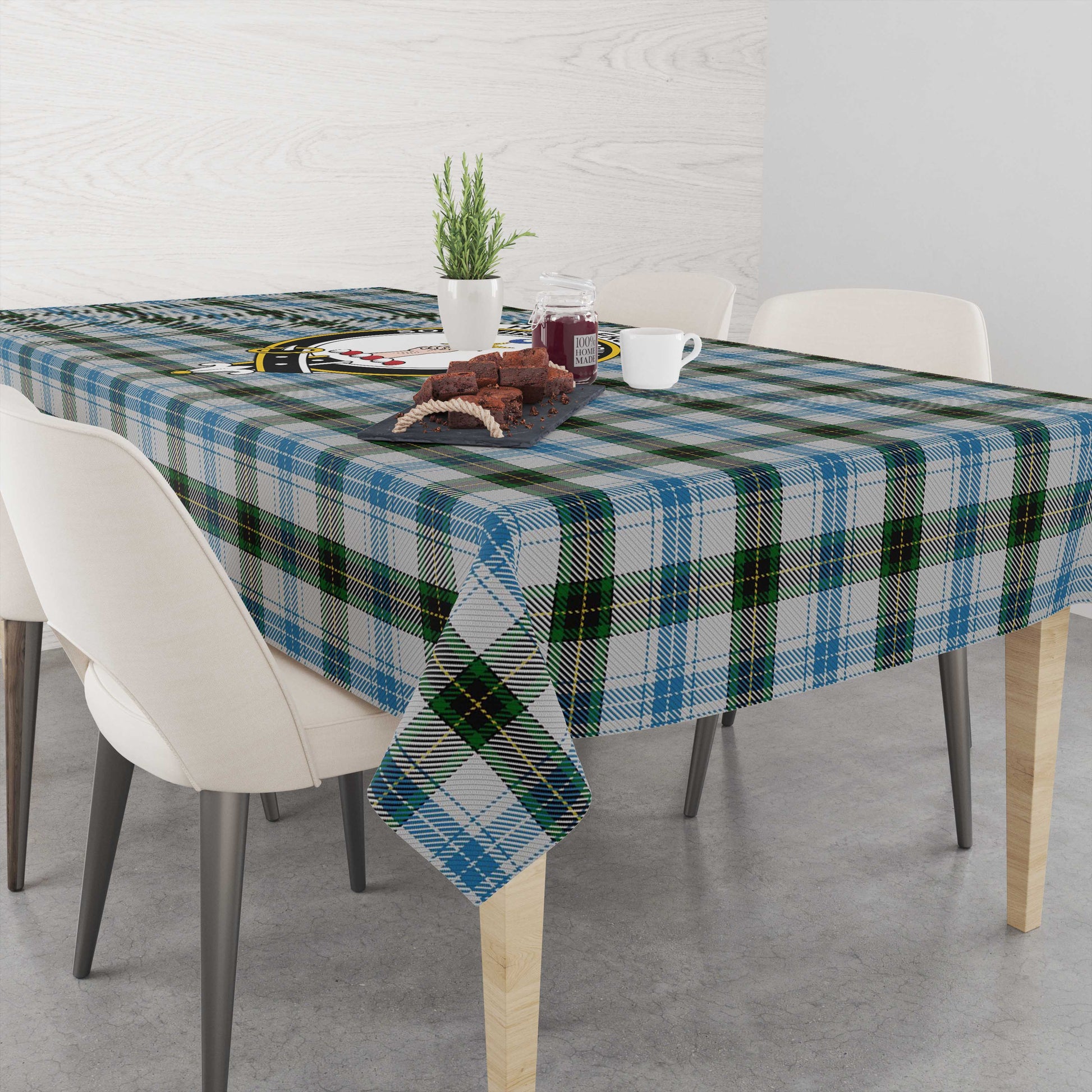 henderson-dress-tatan-tablecloth-with-family-crest