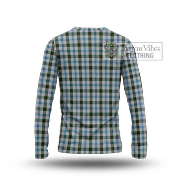 Henderson Dress Tartan Long Sleeve T-Shirt with Family Crest DNA In Me Style