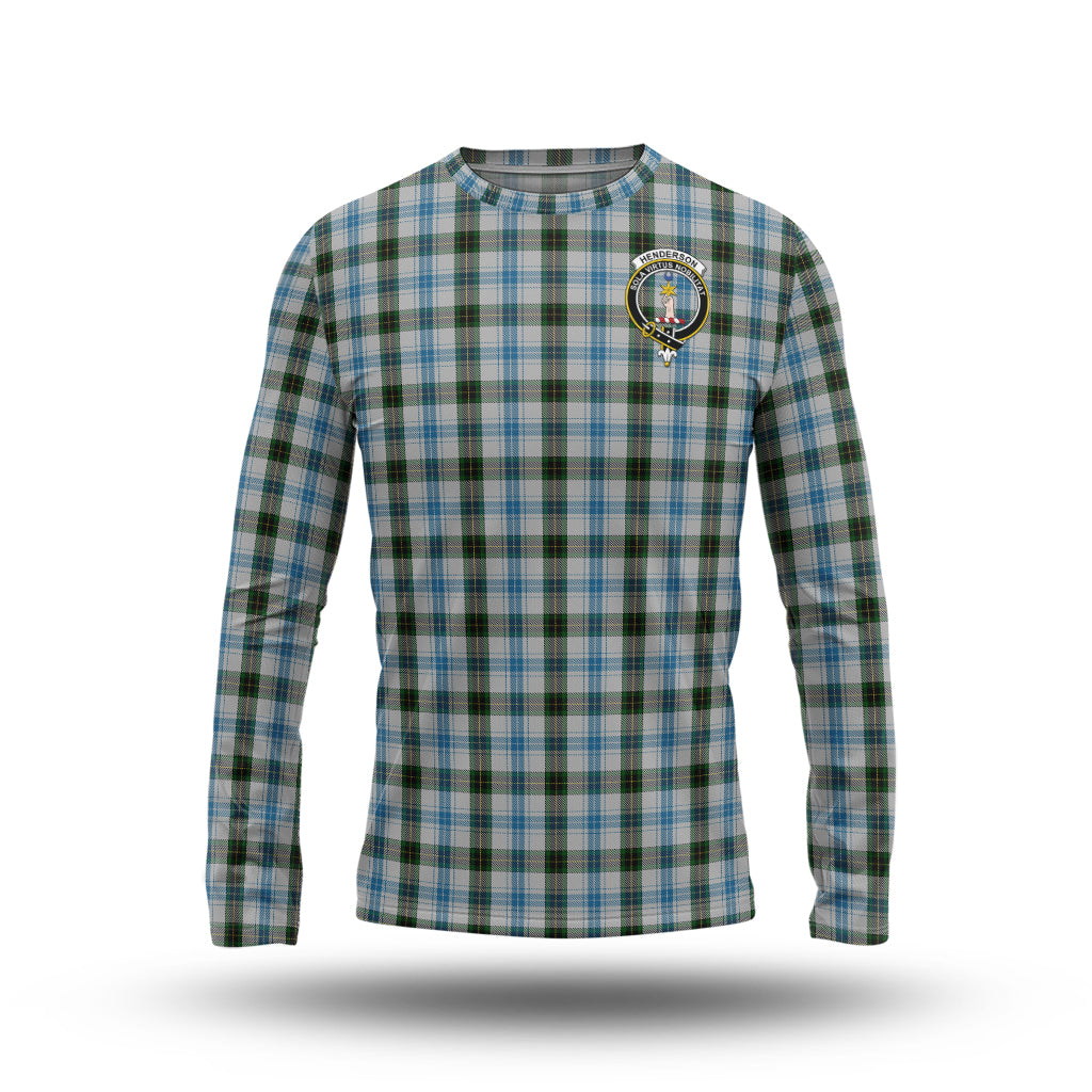 henderson-dress-tartan-long-sleeve-t-shirt-with-family-crest