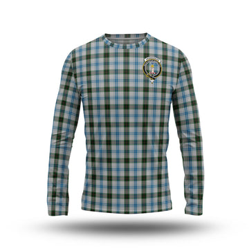 Henderson Dress Tartan Long Sleeve T-Shirt with Family Crest