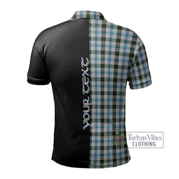 Henderson Dress Tartan Polo Shirt with Family Crest and Half Of Me Style