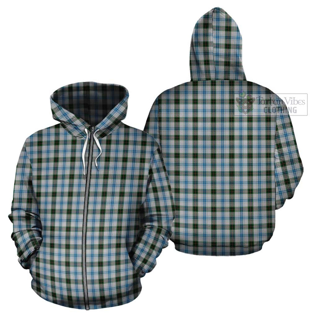 Henderson Dress Tartan Cotton Hoodie Zip Hoodie - Tartan Vibes Clothing