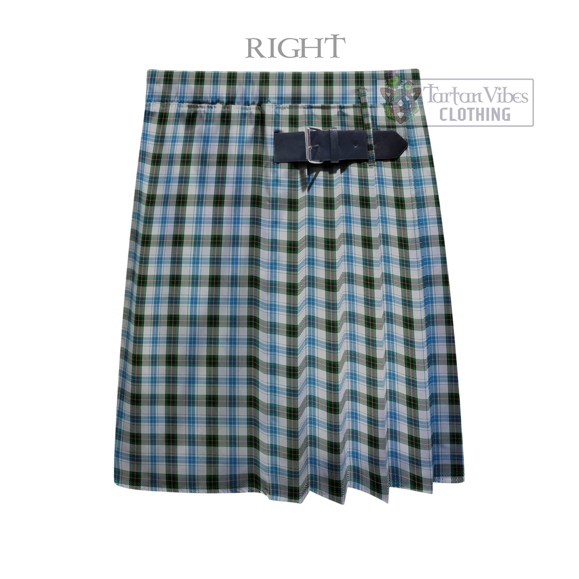 Tartan Vibes Clothing Henderson Dress Tartan Men's Pleated Skirt - Fashion Casual Retro Scottish Style